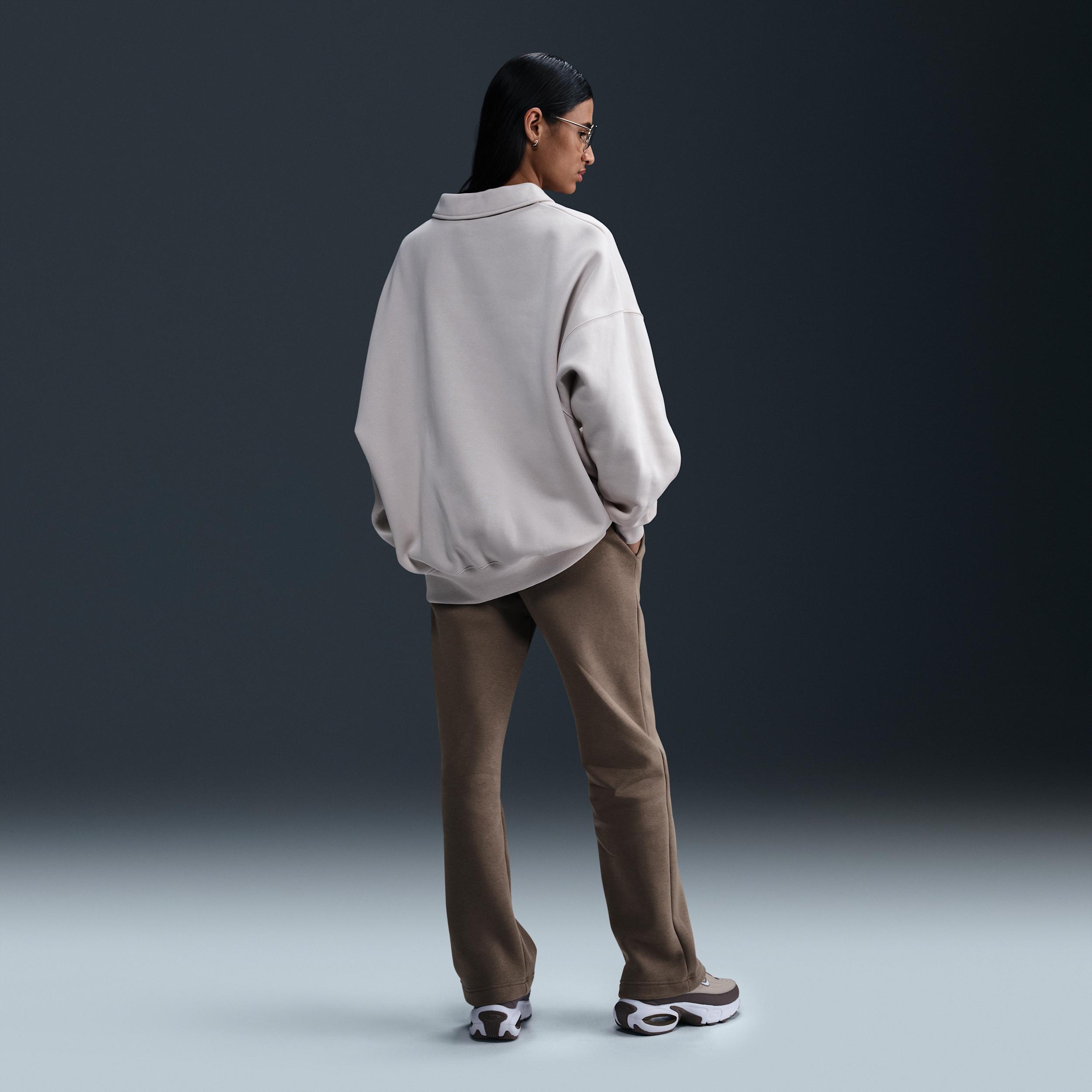 Women's Nike Sportswear Phoenix Fleece Mid-Rise Open-Hem Pants Product Image