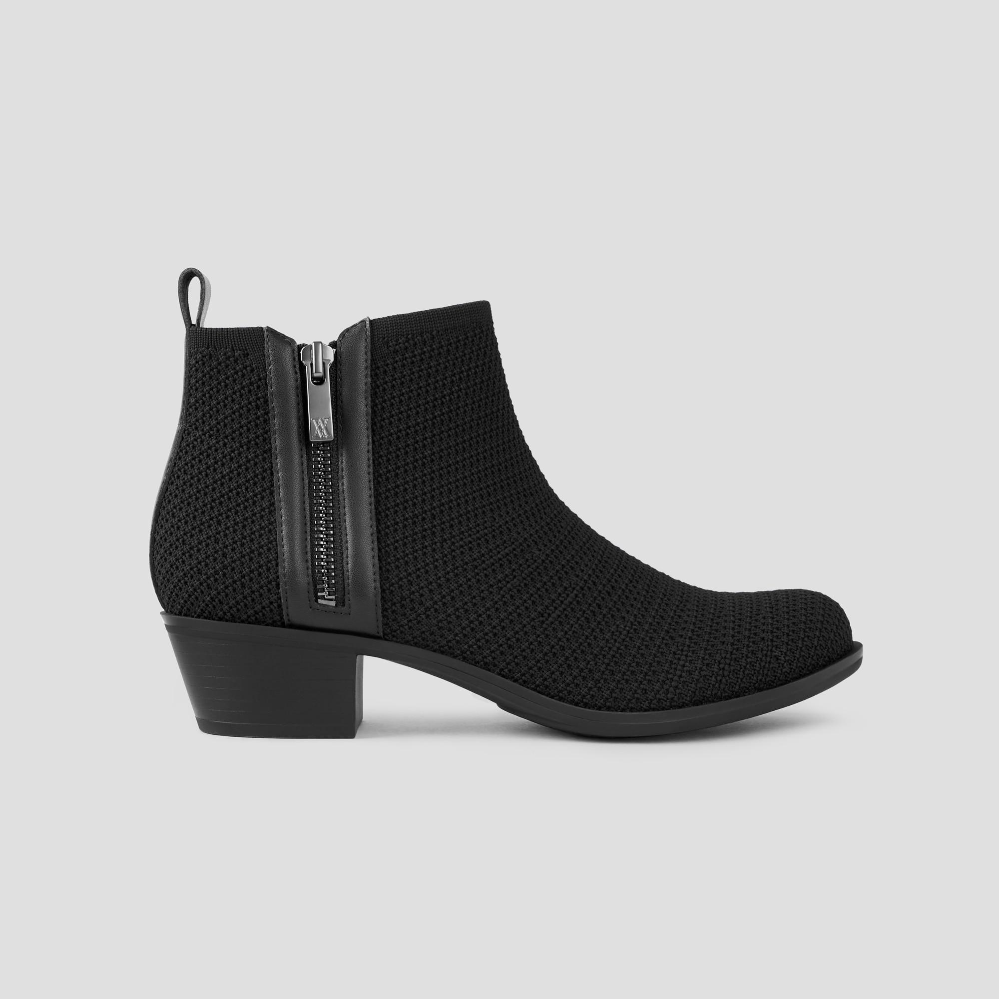 Zip Up Western Ankle Boots (Taylor) Product Image