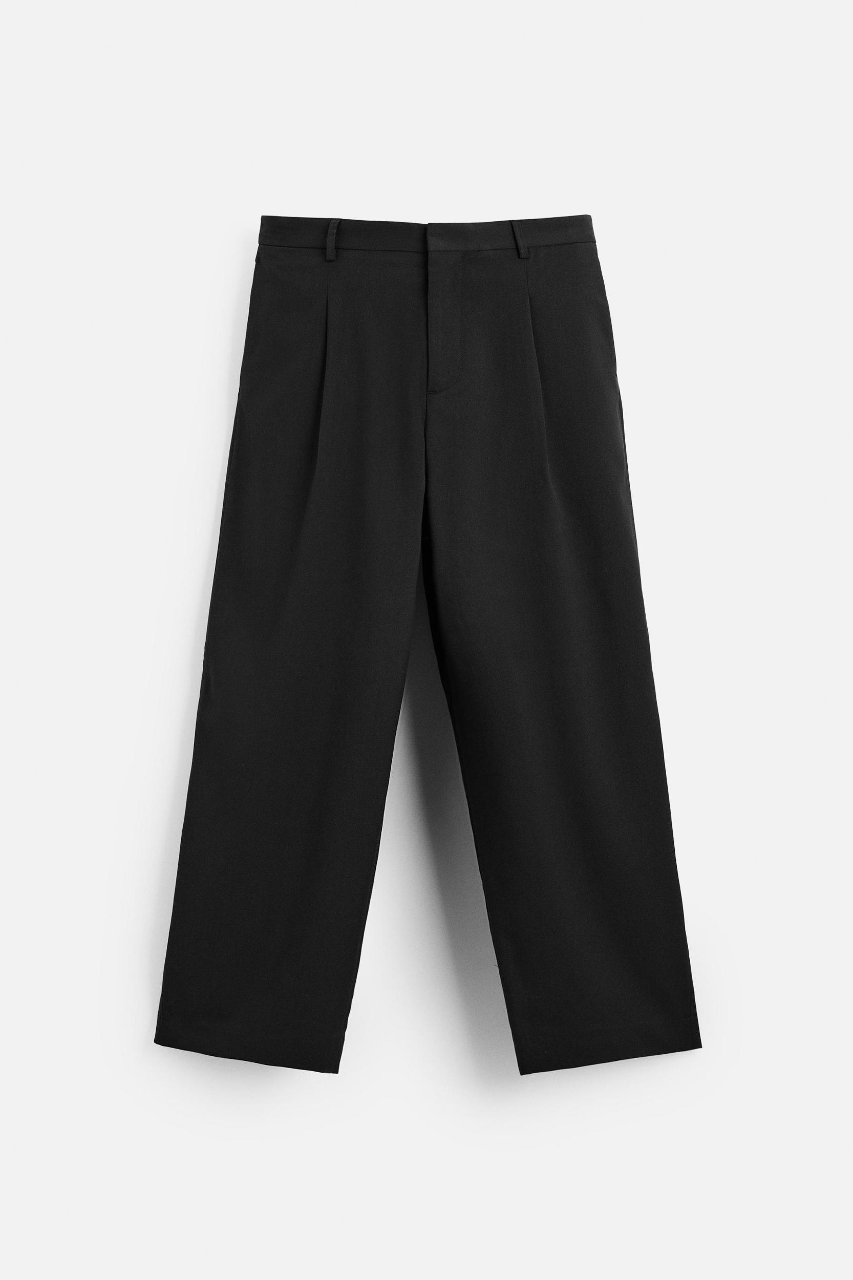 TEXTURED SUIT PANTS Product Image