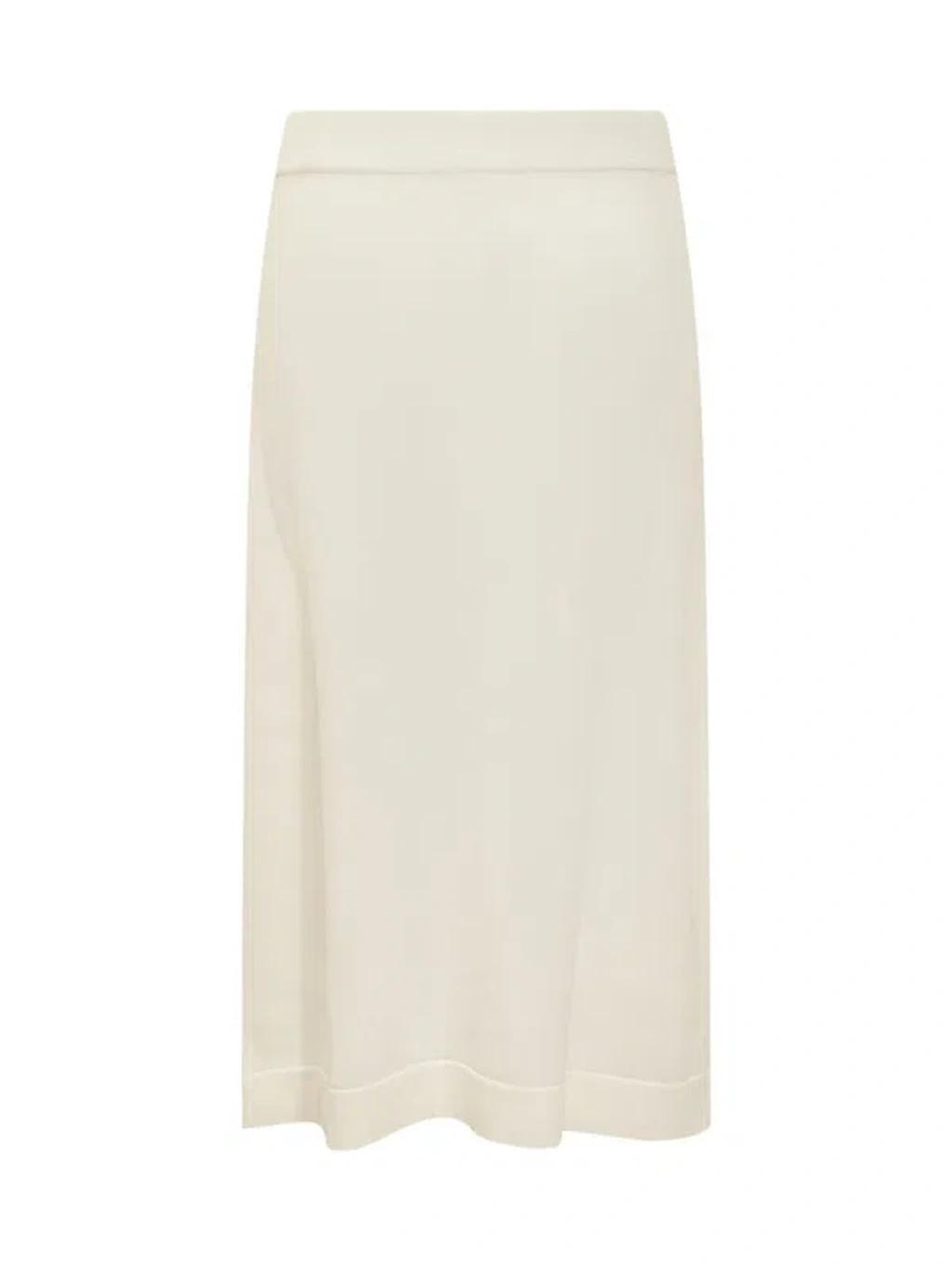 JIL SANDER Skirt In Beige Product Image