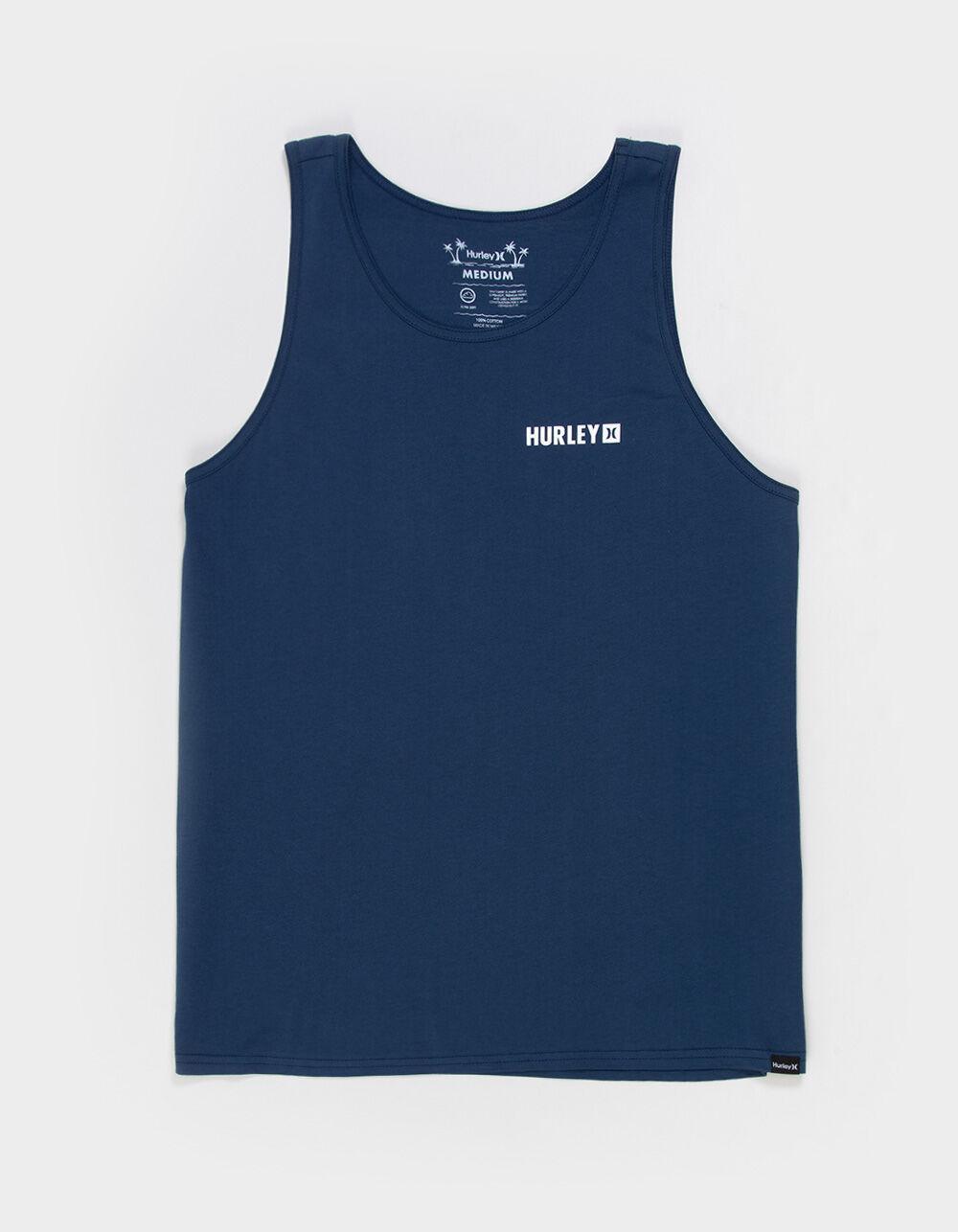 HURLEY Four Corners Mens Tank Top - BLUE Product Image
