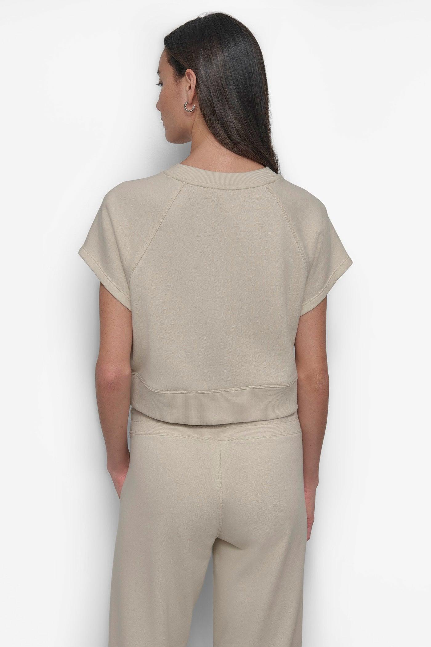 LOGO SHORT SLEEVE CROPPED PULLOVER Product Image