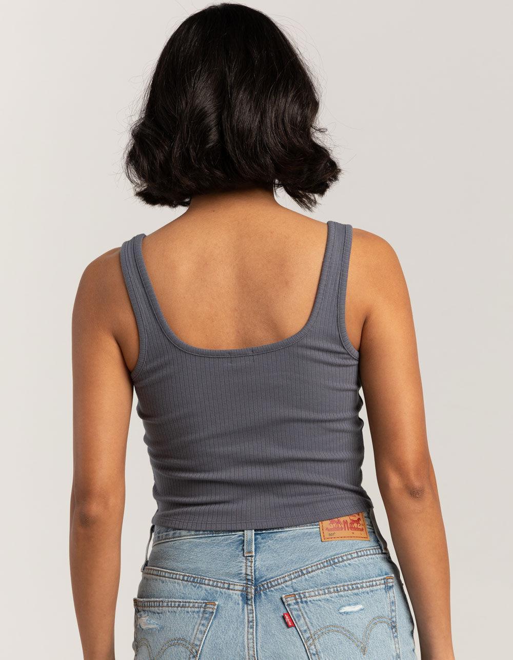 TILLYS Square Neck Womens Tank Top - DUSK Product Image