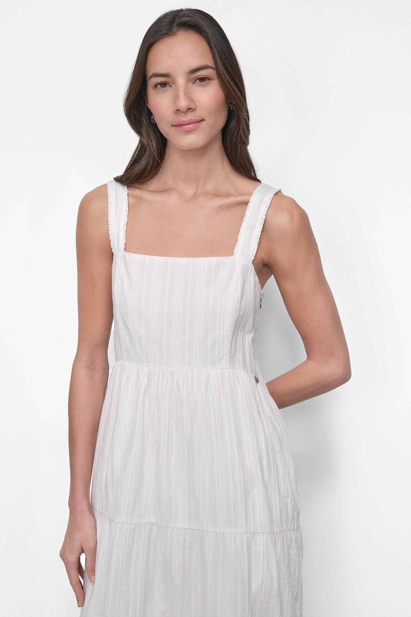 TIERED MAXI SWING DRESS Product Image