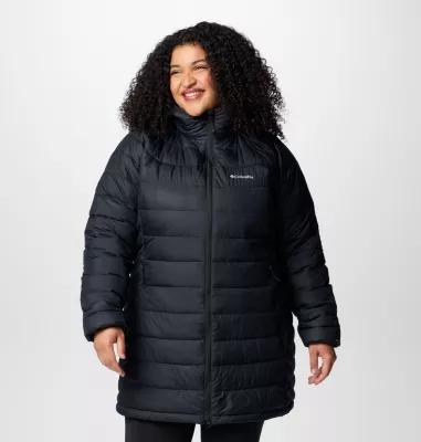 Plus Size Columbia Powder Lite II Mid Jacket, Women's, Size: 1XL, Moonvista Product Image