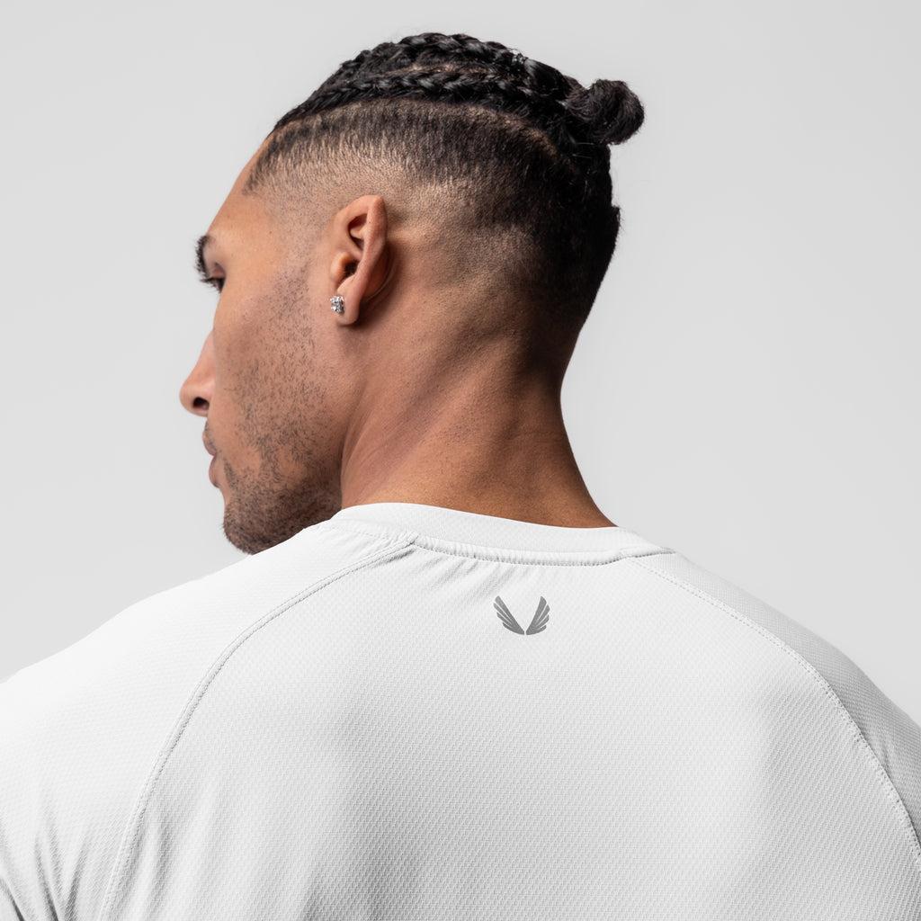0660. AeroSilver® Established Tee - White Product Image