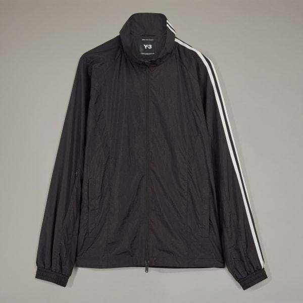 adidas Y-3 3-Stripes Nylon Shell Jacket Dark Blue XS Mens Product Image
