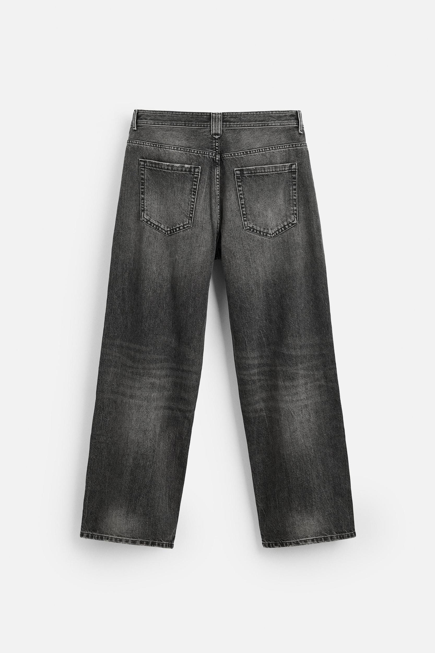 BAGGY FIT JEANS WITH SEAMS Product Image