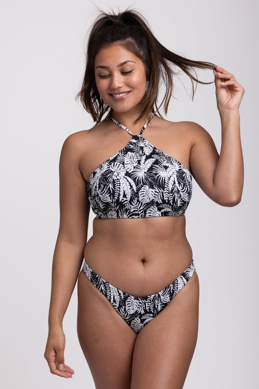 Final Sale Kelia Smocked Bikini Bottom Product Image