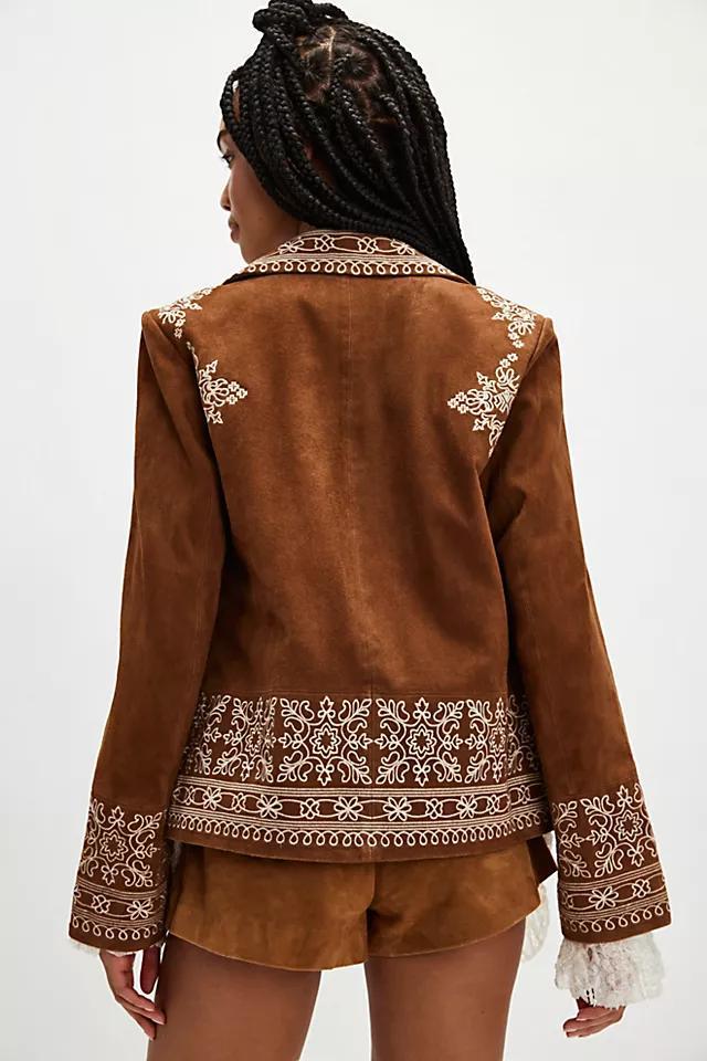We The Free Janie Suede Jacket Product Image