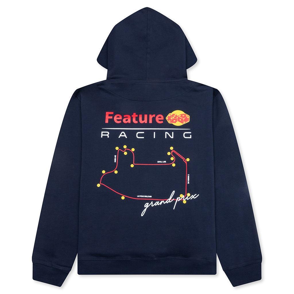 Dice Circuit Hoodie - Navy Blazer Male Product Image