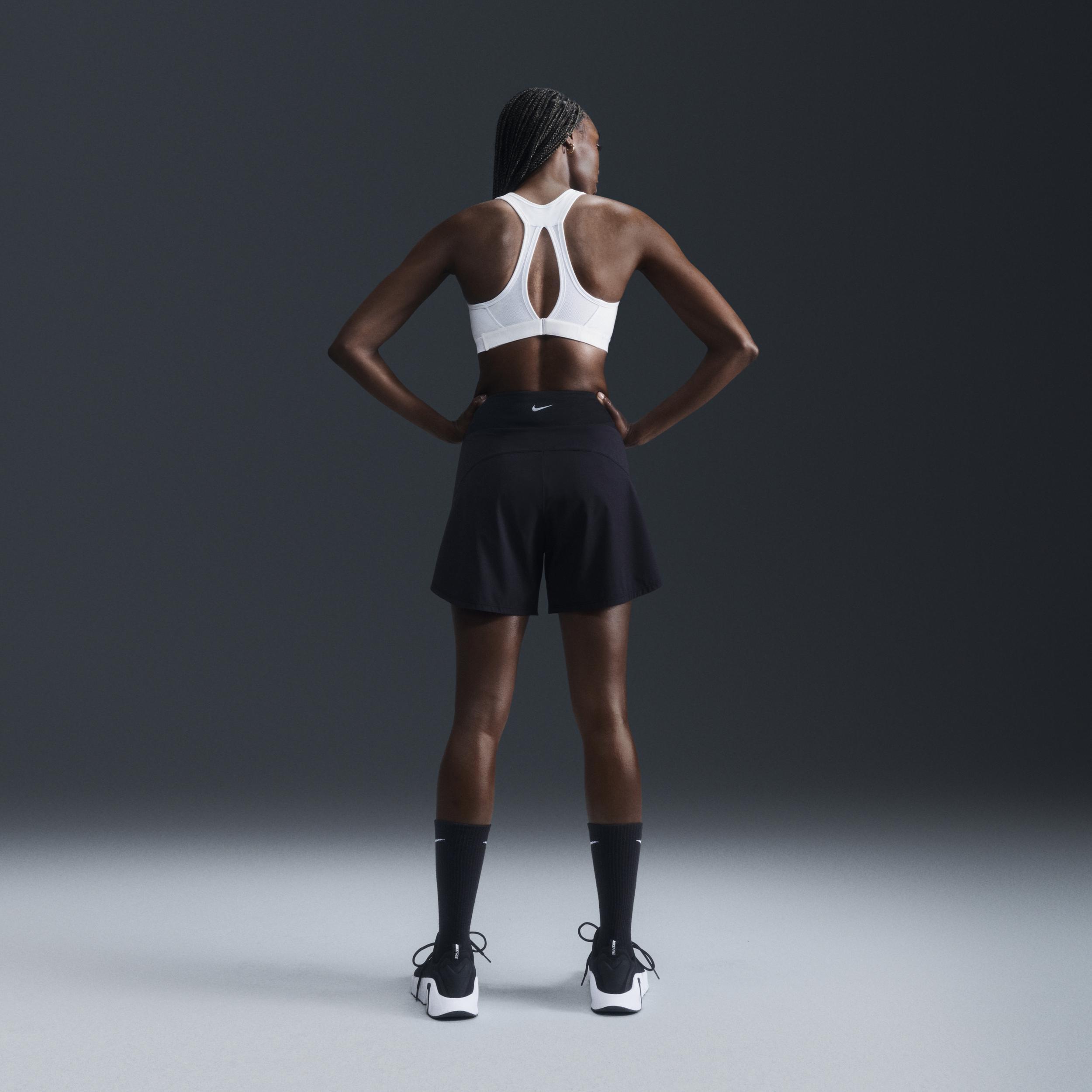 Nike Women's Swoosh High Support Non-Padded Adjustable Sports Bra Product Image