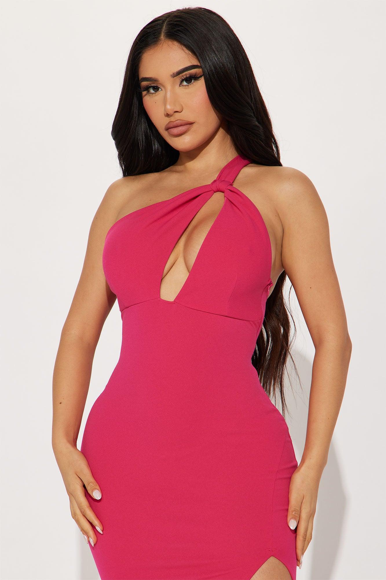 Lola Maxi Dress - Fuchsia Product Image
