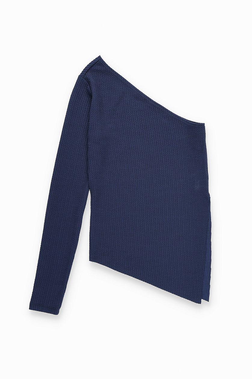 One Sleeve Jersey Top Product Image