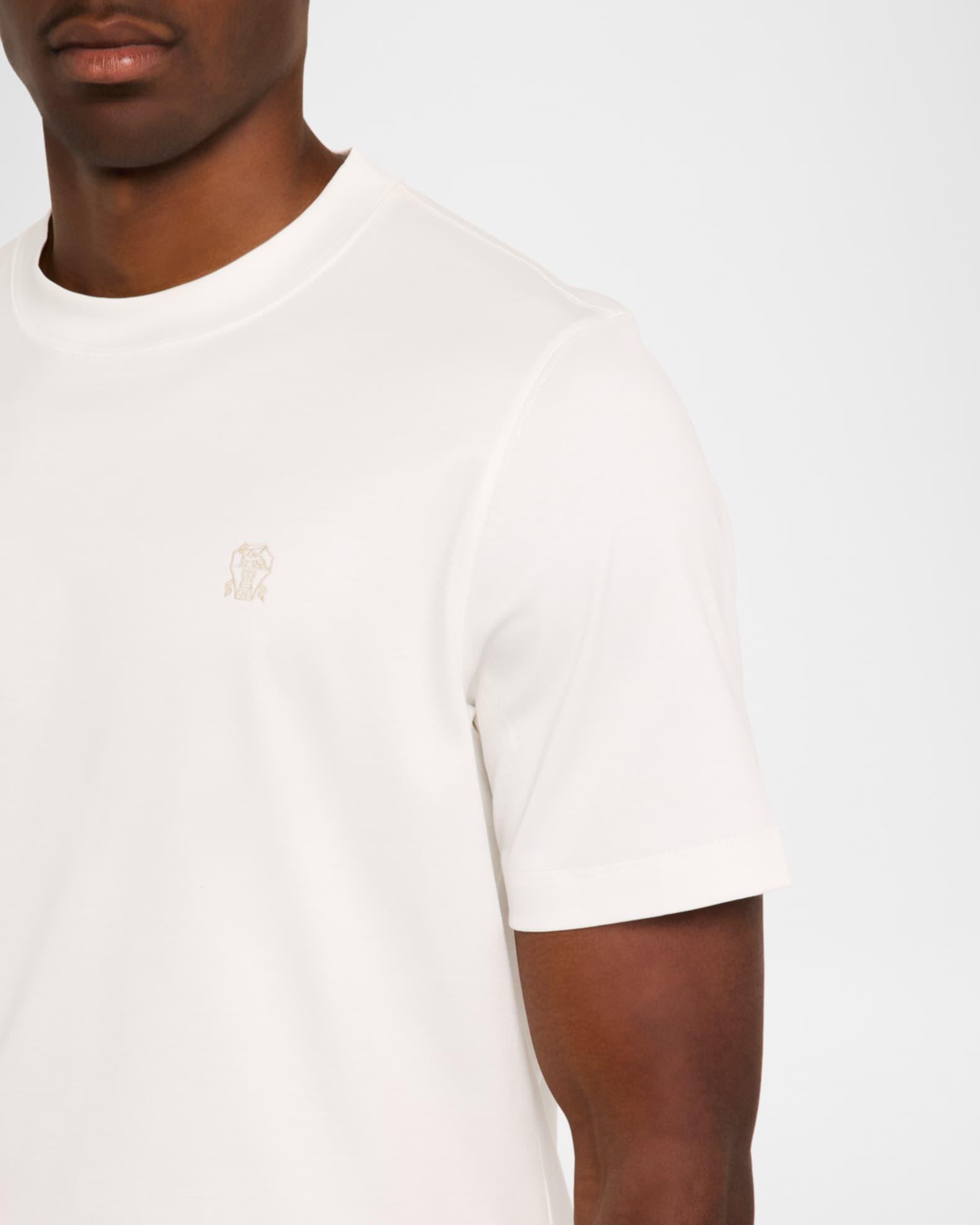 Men's Crewneck T-Shirt with Logo Product Image