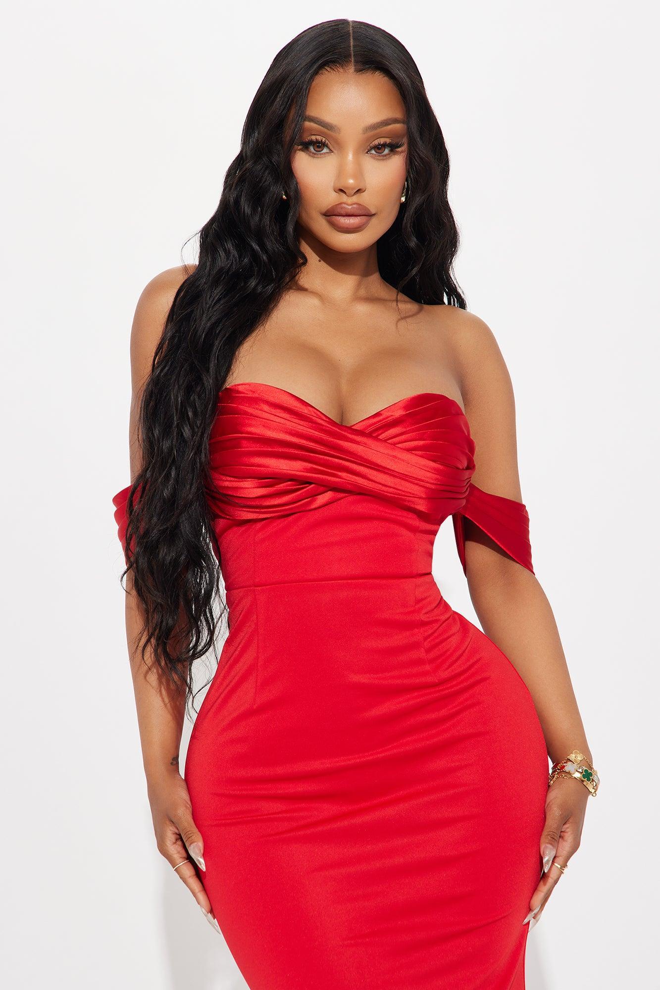 Finding Love Gown - Red Product Image