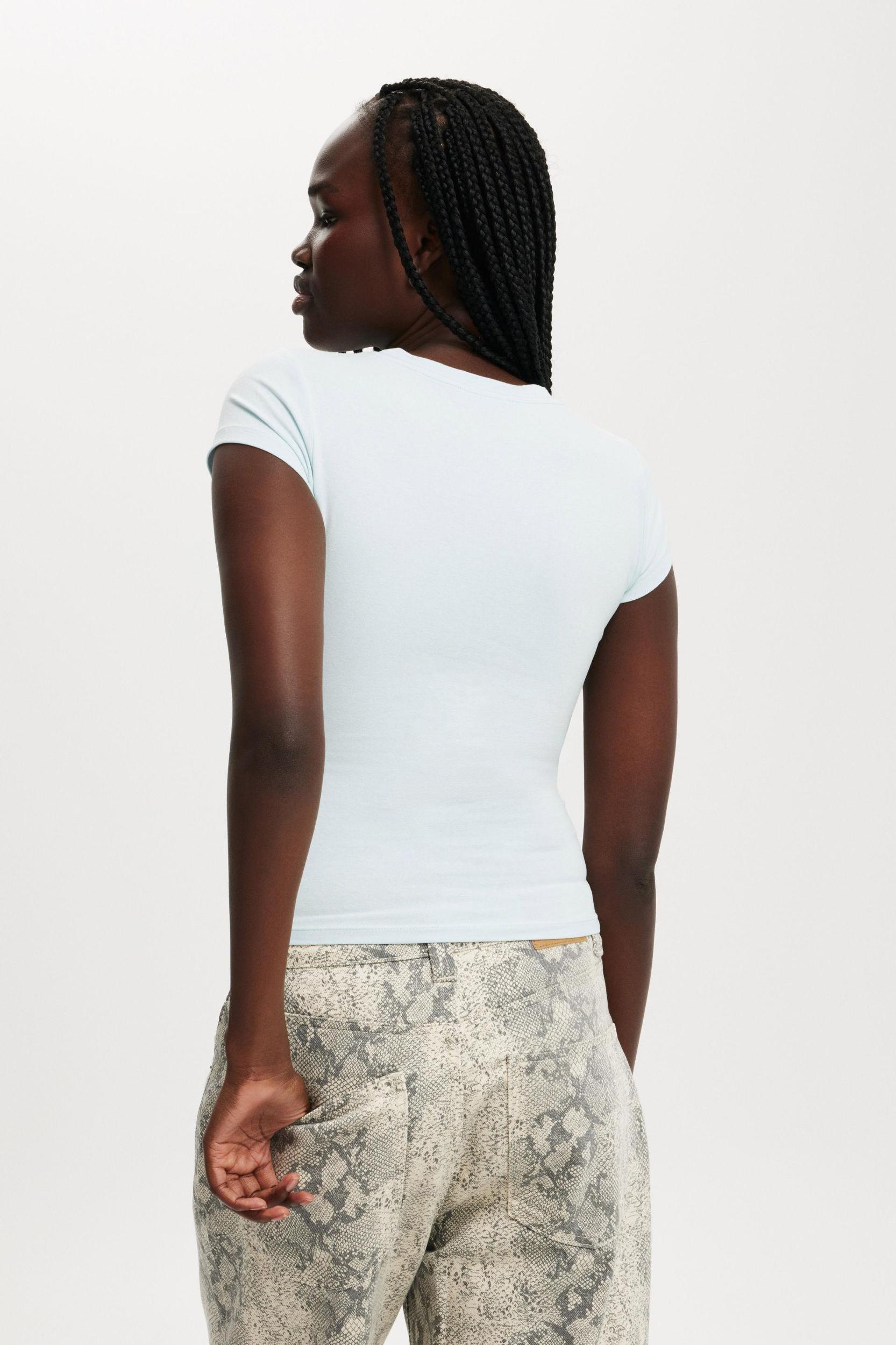 Cotton On Women - All Day Crew Tee - White Product Image