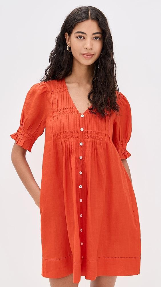 Sea Zora Solid Button Down Dress | Shopbop Product Image