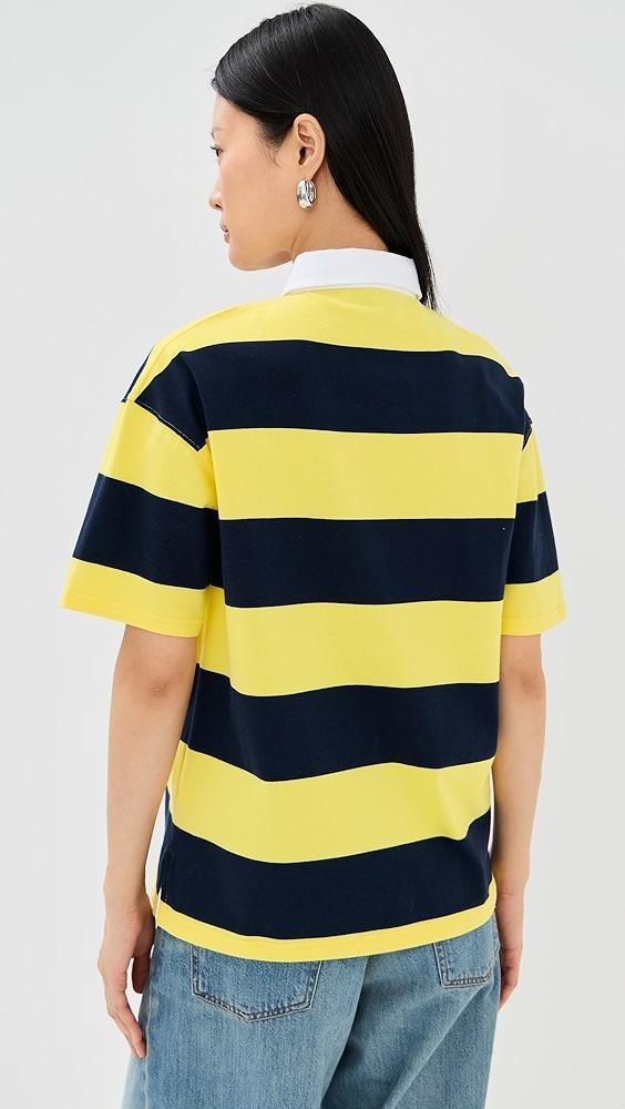 Coperni Striped Polo Top | Shopbop Product Image