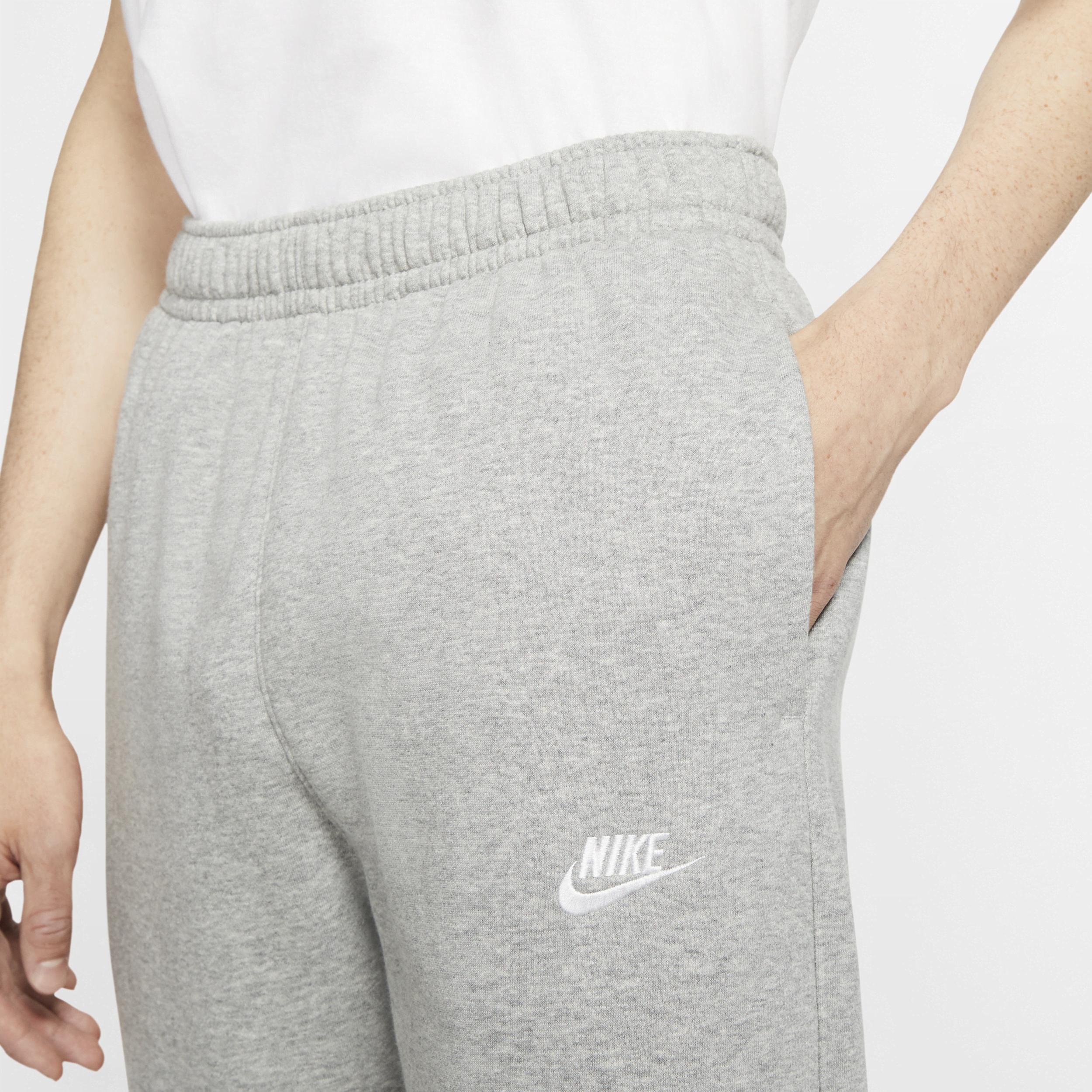 Big & Tall Nike Sportswear Club Fleece Pants, Mens Dark Gray Grey Product Image
