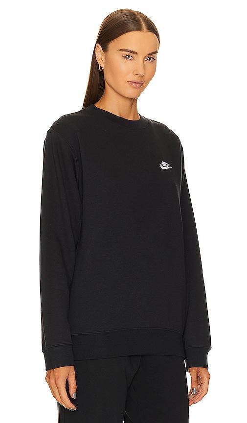 Men's Nike Club Fleece Crew, Size: Large, Dark Gray Grey Product Image