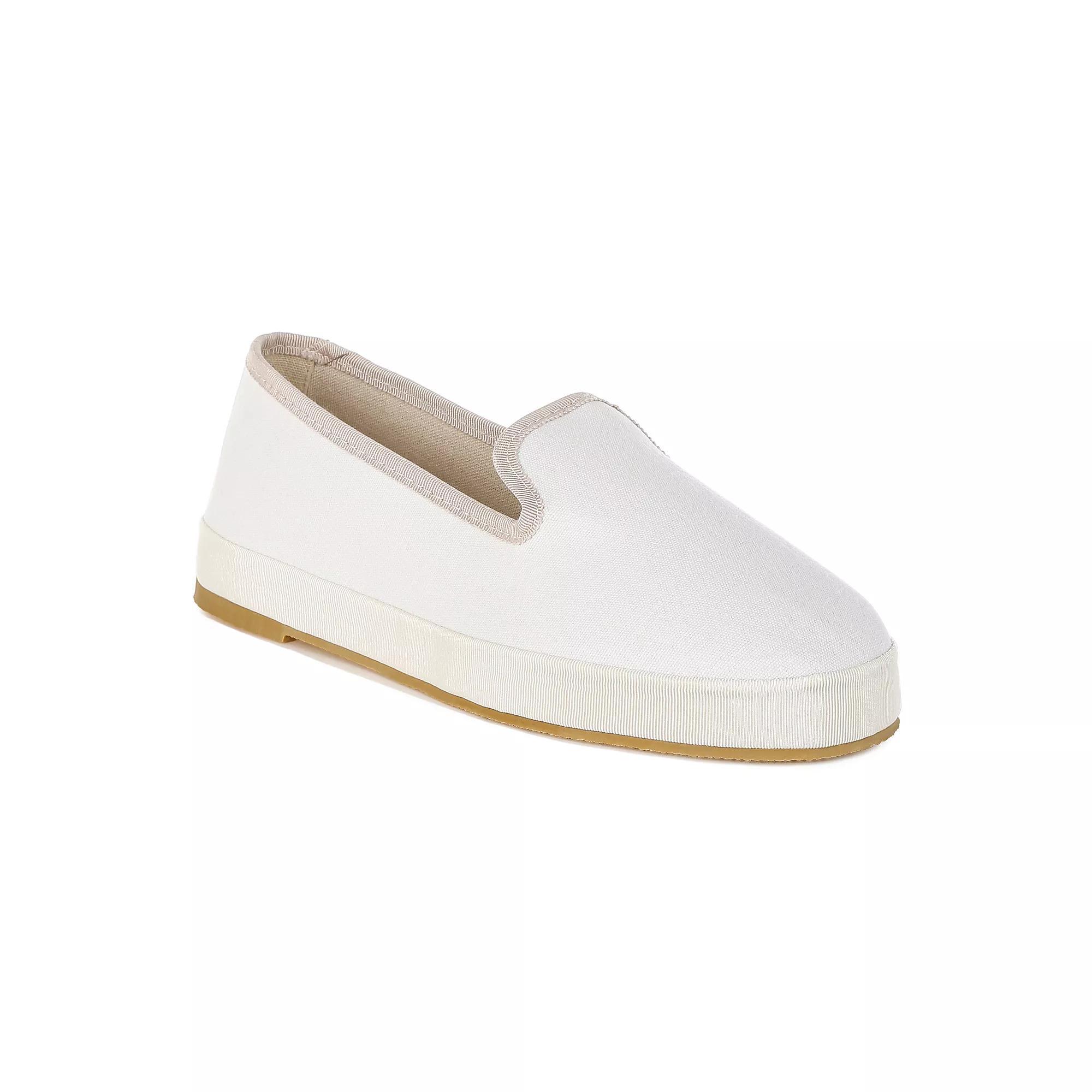 London Rag Moshka Women's Slip-On Loafers, Size: 8, Off White Product Image