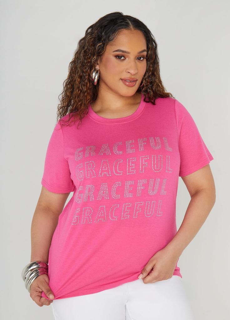 Studded Graceful Tee Product Image