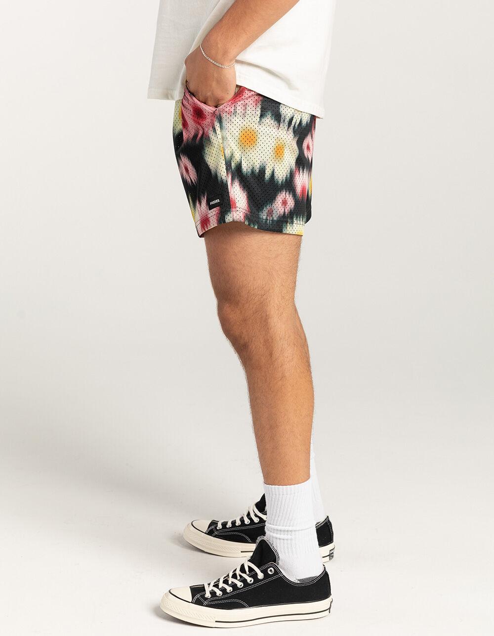RSQ Mens 6" Mesh Shorts - PINK COMBO Product Image