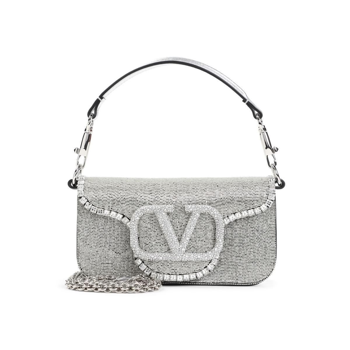 VALENTINO GARAVANI Shoulder Bags In Grey Product Image