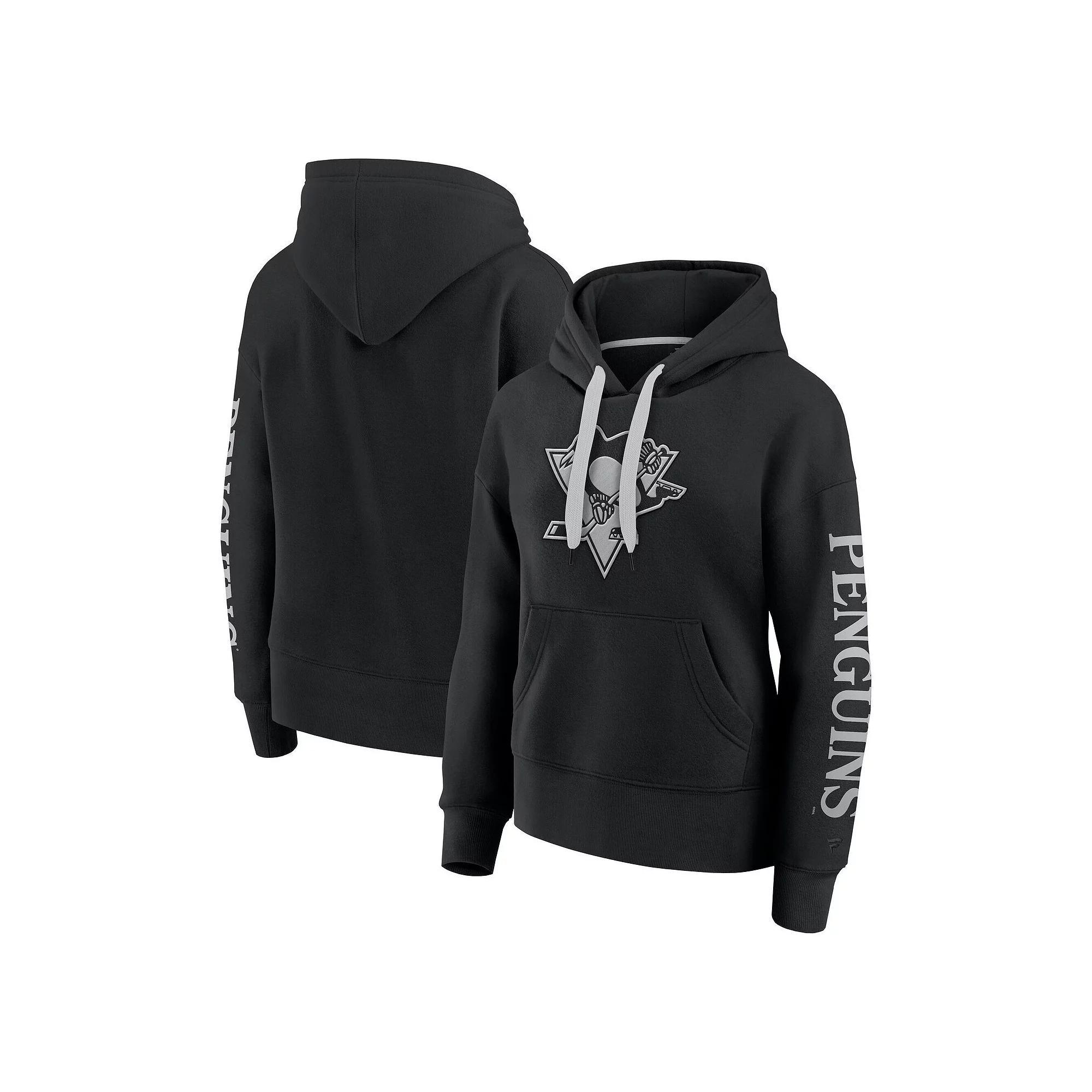 Women's Fanatics Black Pittsburgh Penguins Elements Next Pullover Hoodie, Size: XS Product Image