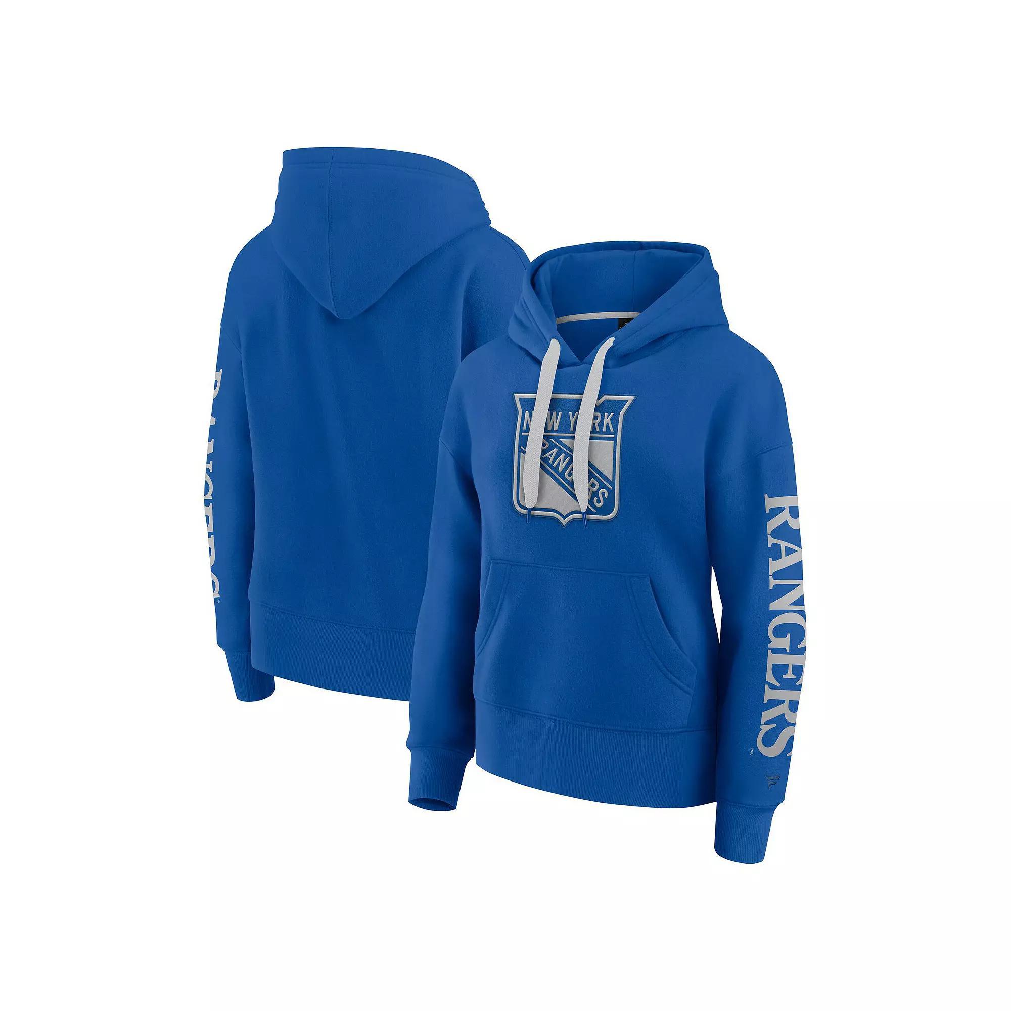 Women's Fanatics Blue New York Rangers Elements Next Pullover Hoodie, Size: 2XL, Ran Blue Product Image