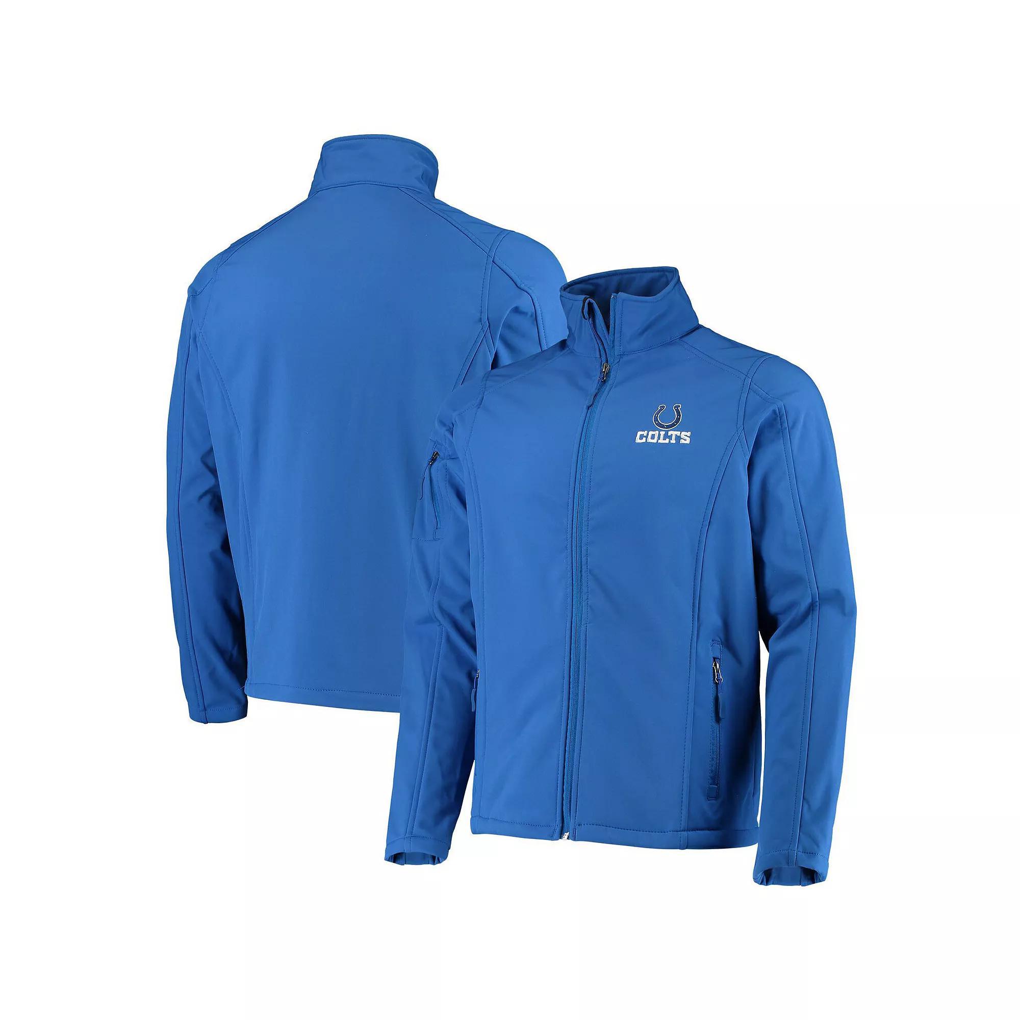Mens Dunbrooke Royal Indianapolis Colts Sonoma Softshell Full-Zip Jacket Product Image