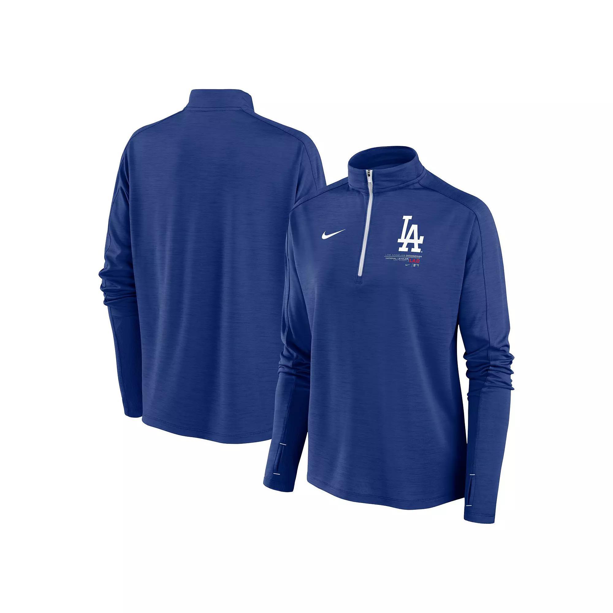 Women's Nike Black San Francisco Giants Pacer Quarter-Zip Top, Size: XL Product Image