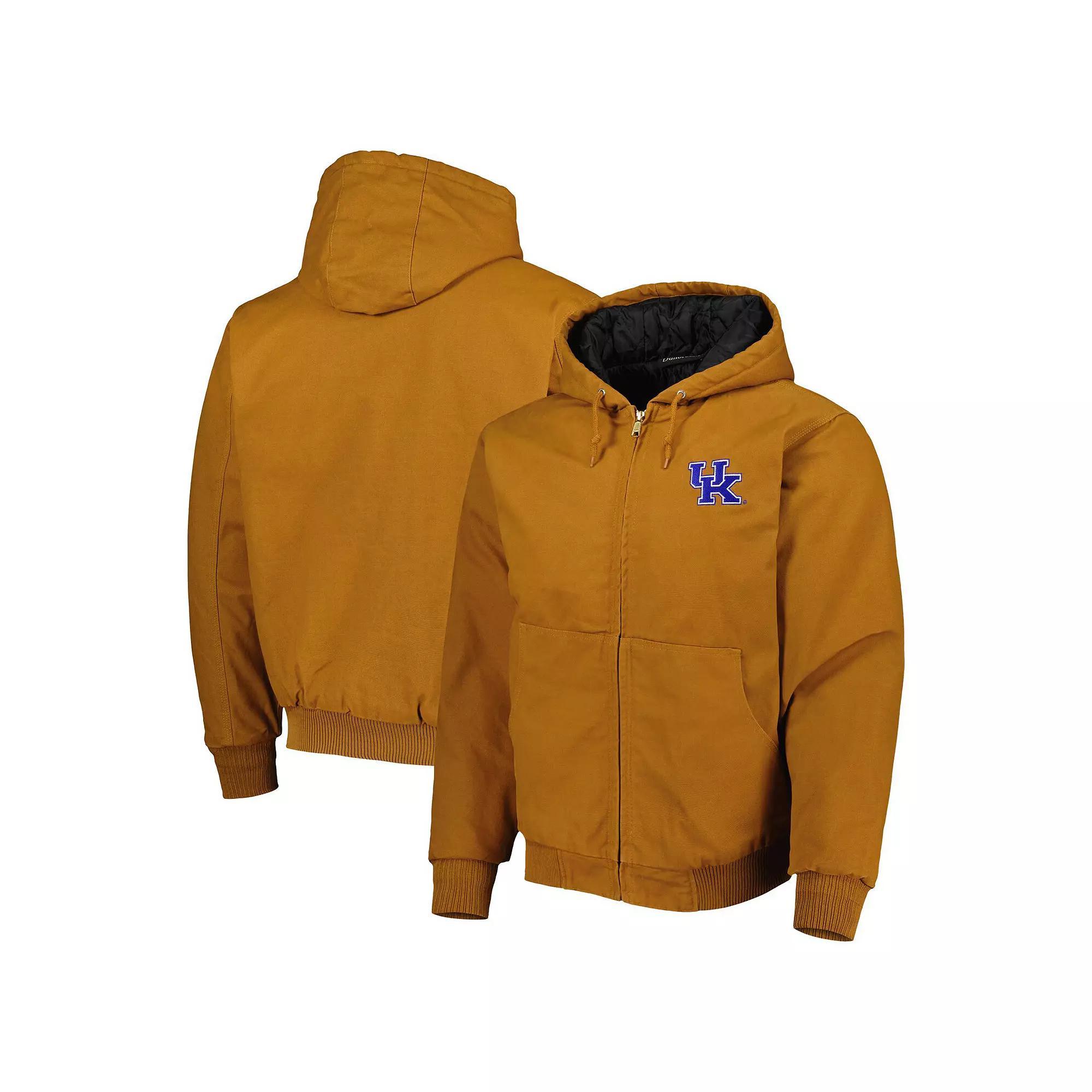 Mens Dunbrooke Tan Kentucky Wildcats Dakota Full-Zip Hoodie Product Image