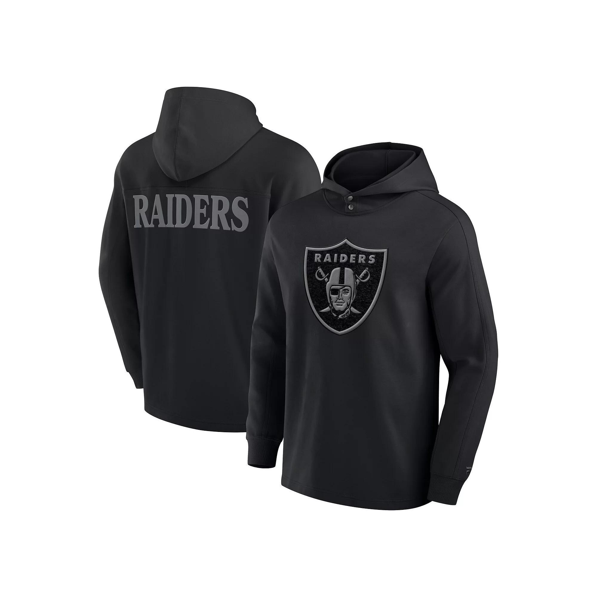 Men's Fanatics Royal New York Giants Elements Blaze Tri-Blend Long Sleeve Hoodie T-Shirt, Size: 4XL, Blue Product Image