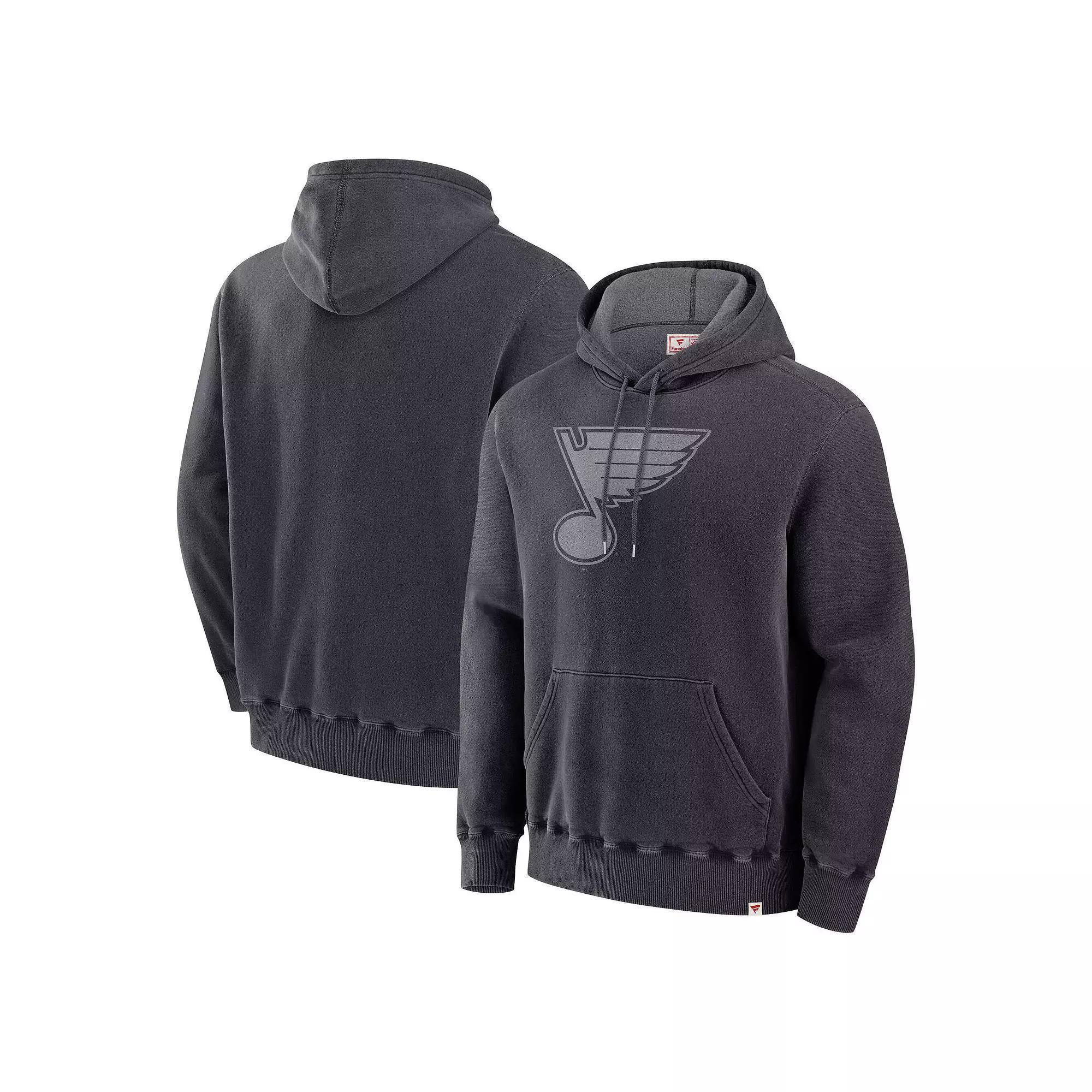 Men's Fanatics Black Vancouver Canucks Pullover Hoodie, Size: Large, Cnk Black Product Image