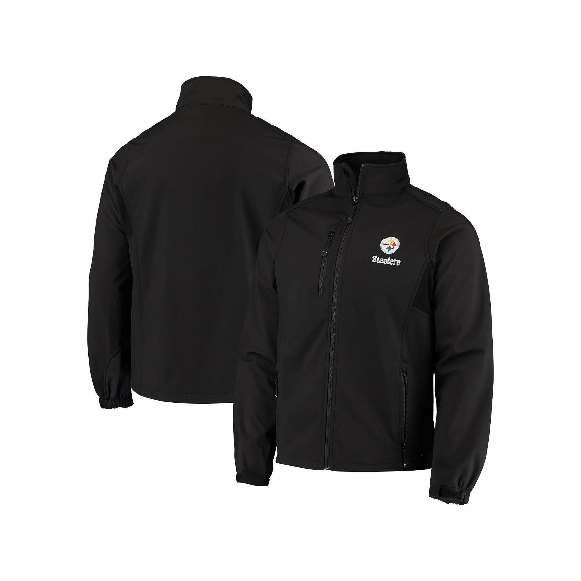 Men's Dunbrooke Black Minnesota Vikings Sonoma Softshell Full-Zip Jacket, Size: Small Product Image