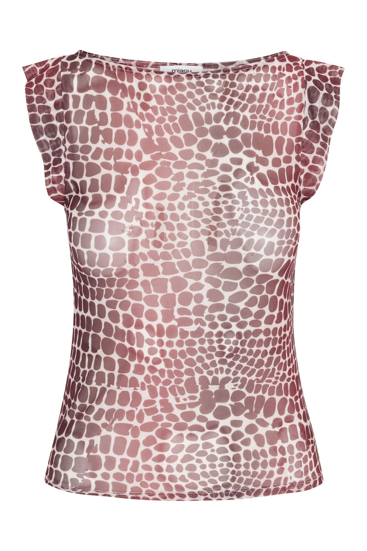 LUCIA TOP - LIZARD Product Image