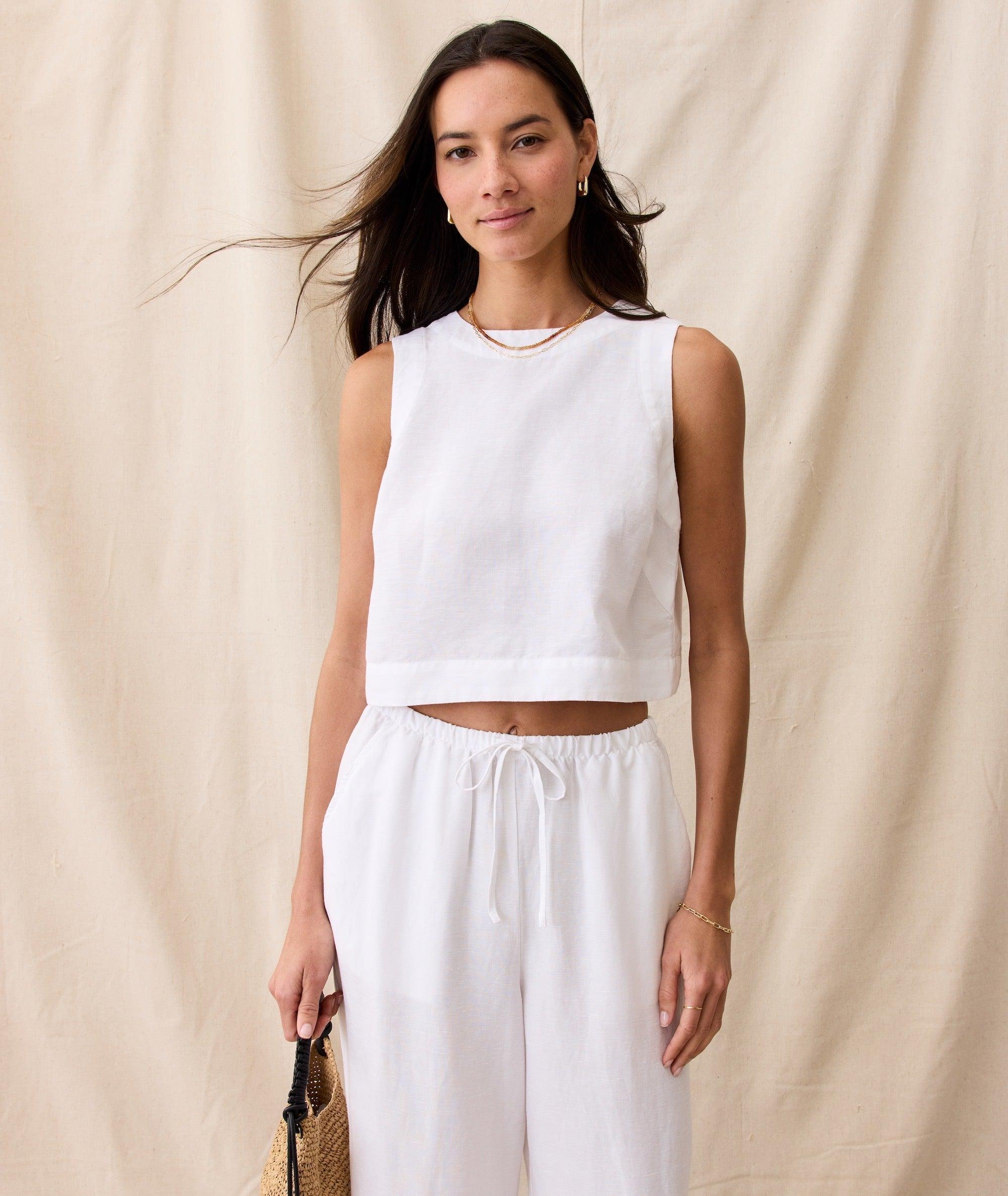 Quinn Linen Tank Product Image