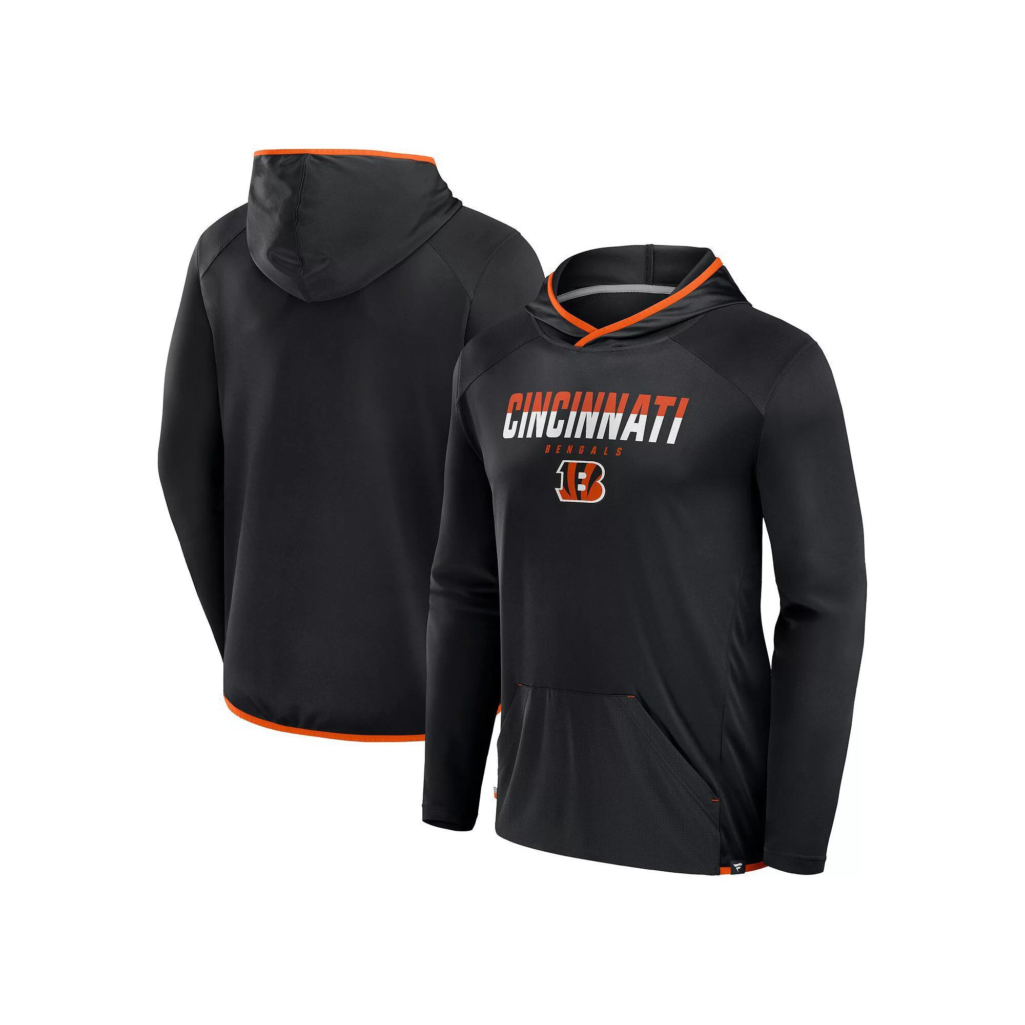 Men's Fanatics Black/Crimson Oklahoma Sooners Transitional Hoodie T-Shirt, Size: XL Product Image