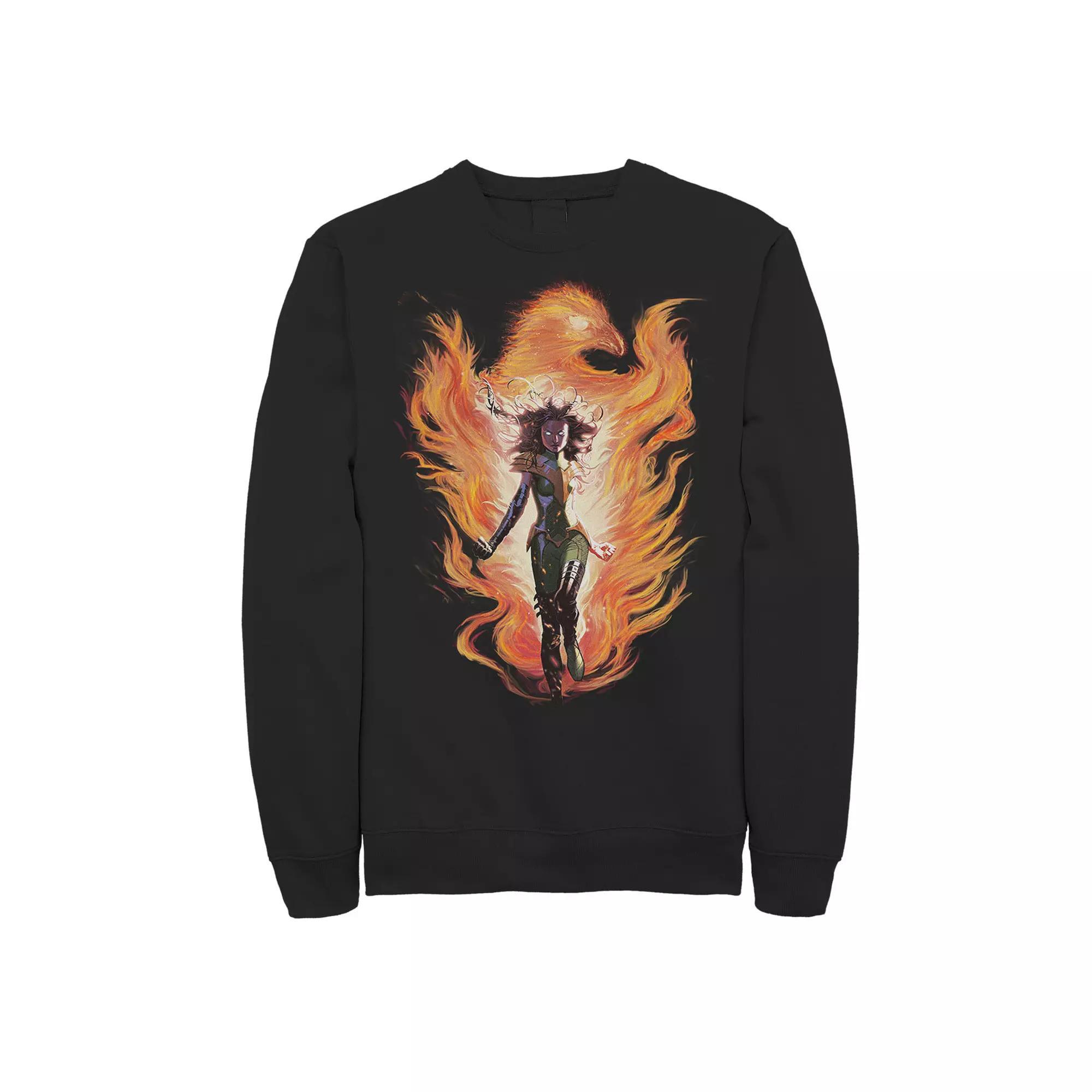 Men's Harry Potter Words are Magic Fleece Pullover, Size: Large, Blue Product Image