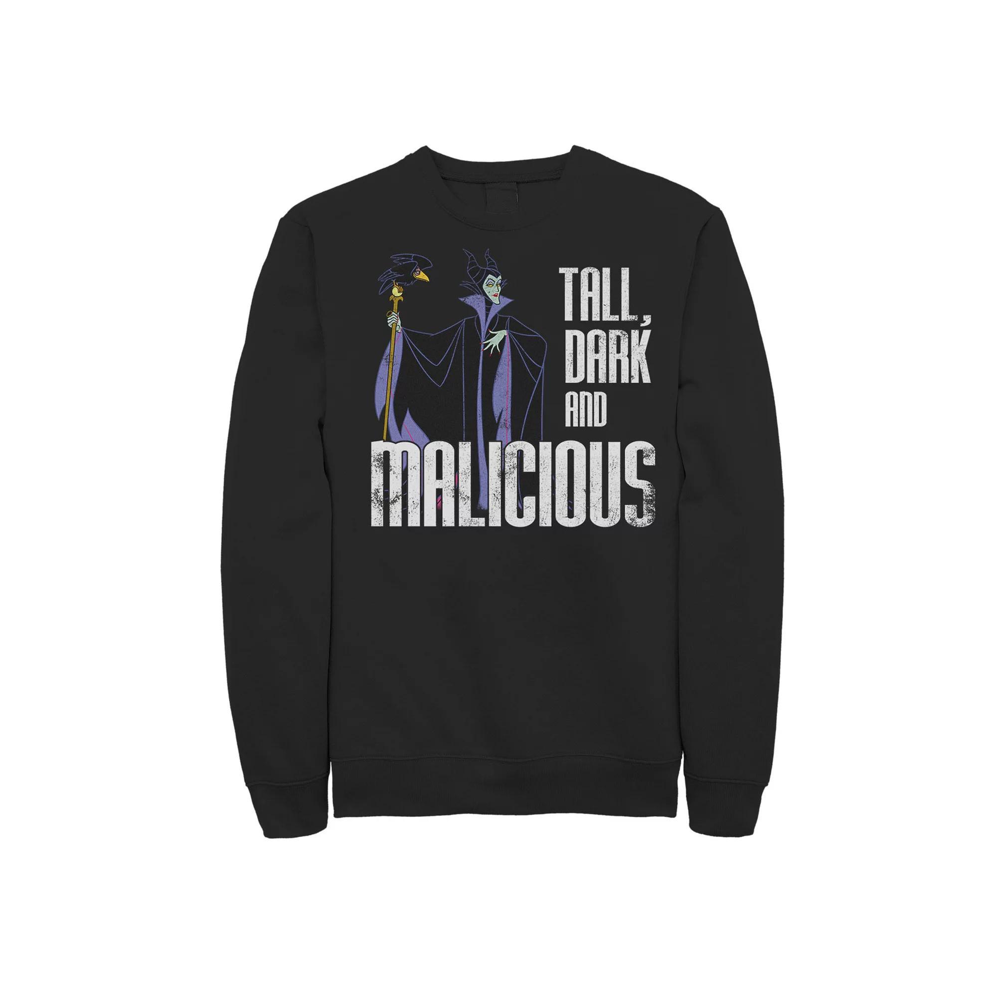Mens Disneys Sleeping Beauty Maleficent Tall Dark And Malicious Fleece Product Image