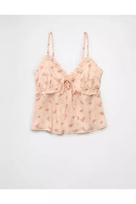 AE V-Neck Ruffle Cami Women's Product Image
