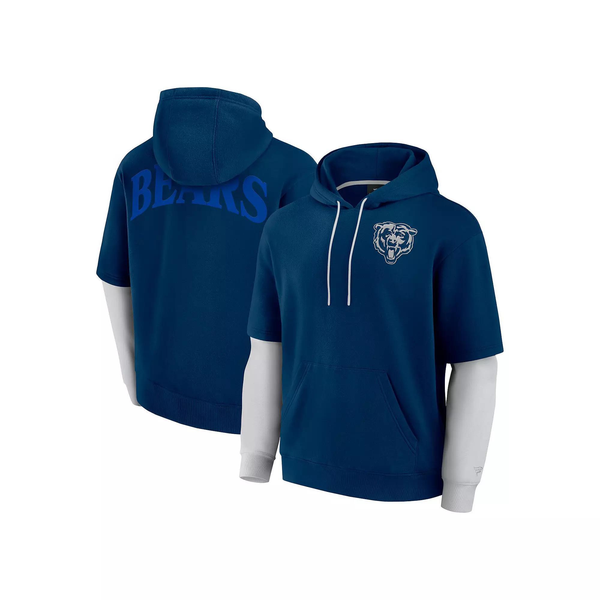 Unisex Fanatics  College Navy Seattle Seahawks Sleek Elements Pullover Hoodie, Adult Unisex, Size: Medium, Team Product Image