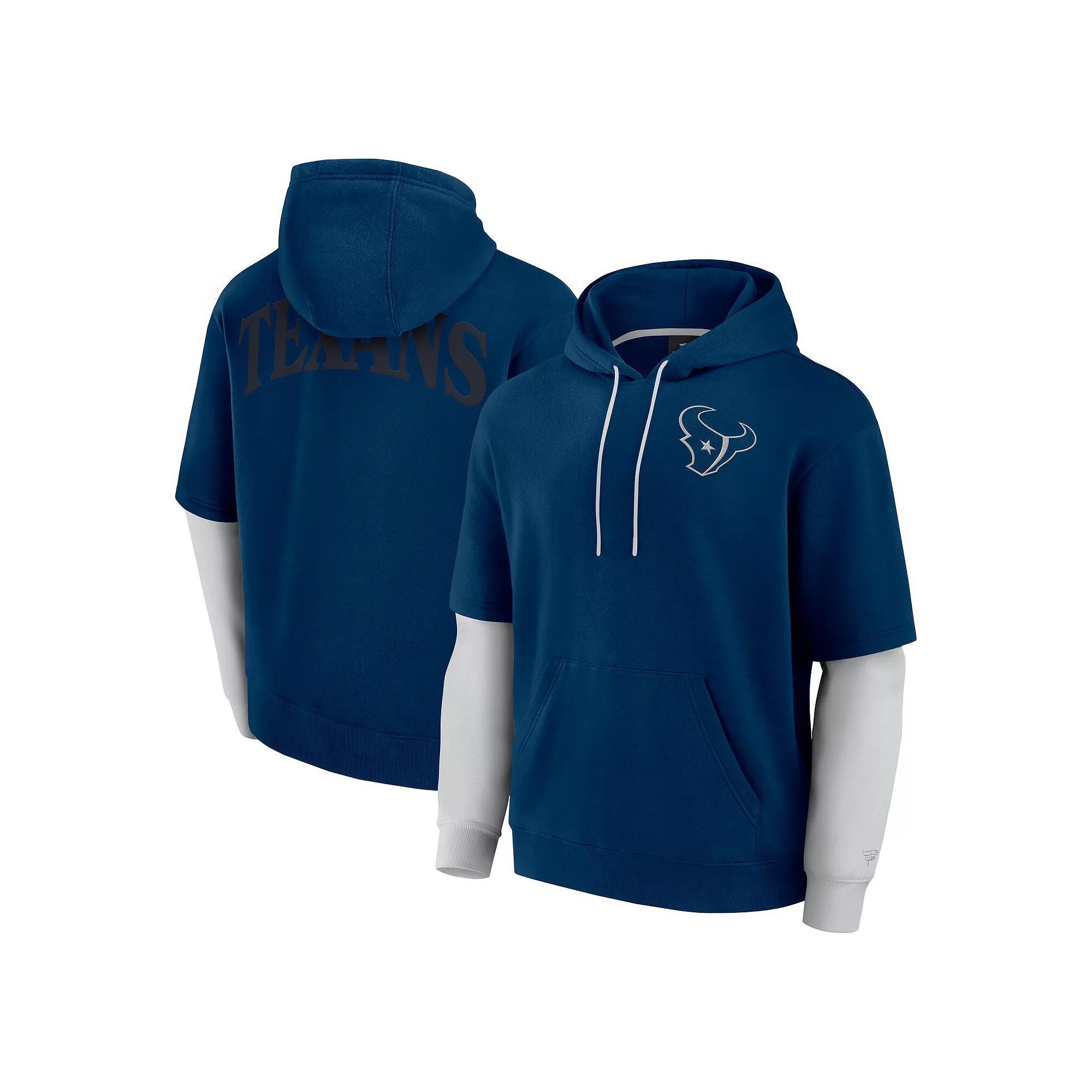 Unisex Fanatics  College Navy Seattle Seahawks Sleek Elements Pullover Hoodie, Adult Unisex, Size: Medium, Team Product Image