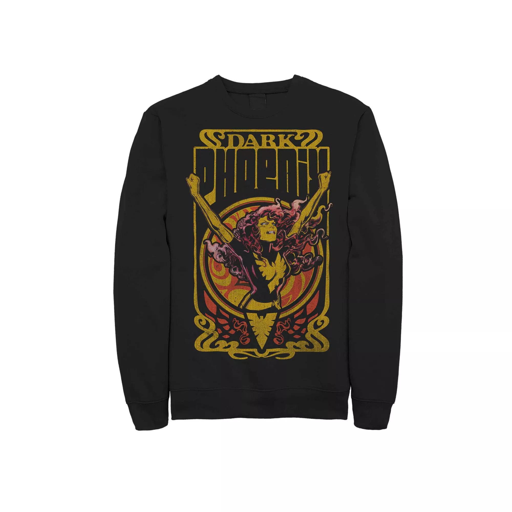 Mens Jurassic World and White Comic Dinos Fleece Graphic Pullover Product Image