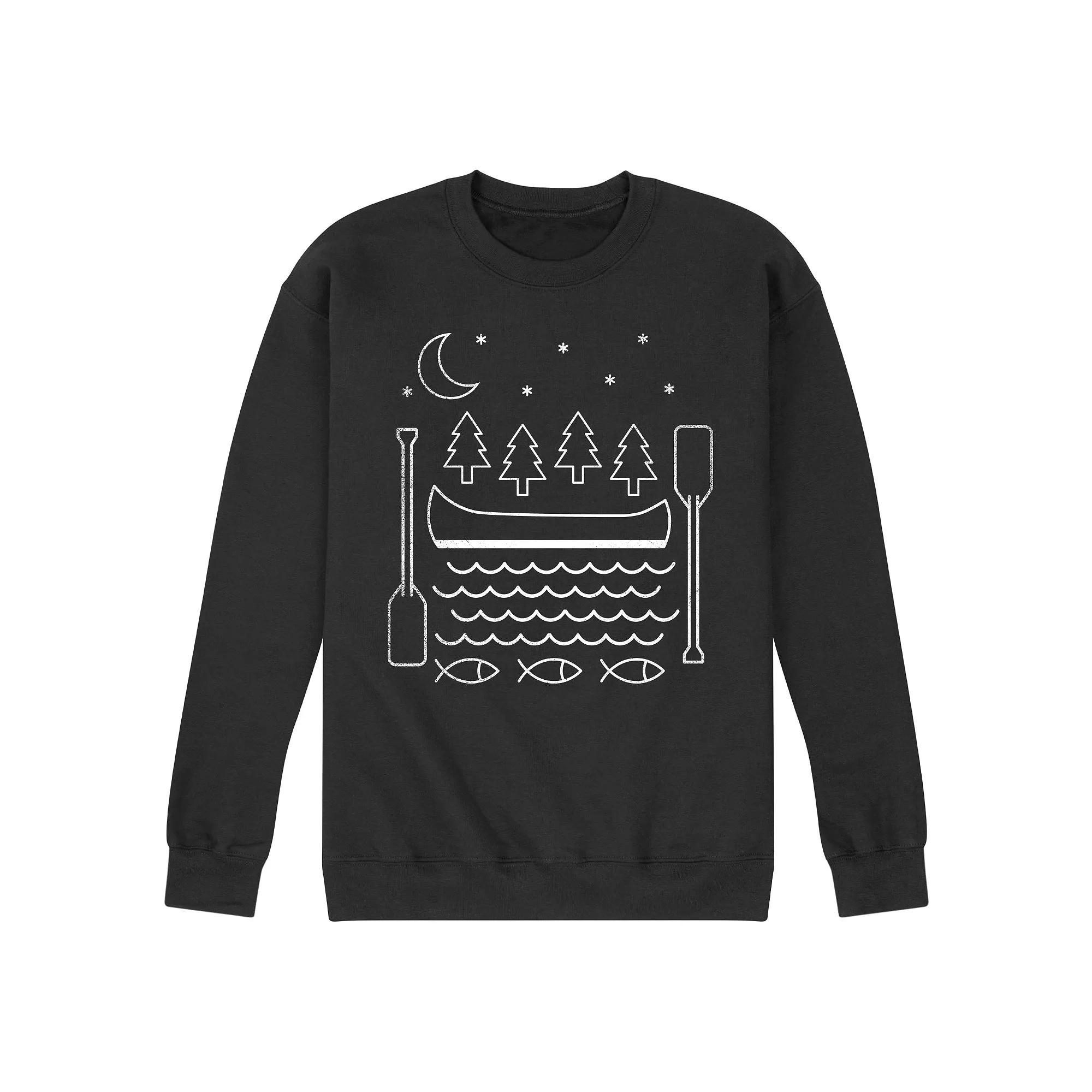 Disney Villains The Little Mermaid Ursula Mens Neon Fleece Sweatshirt Product Image
