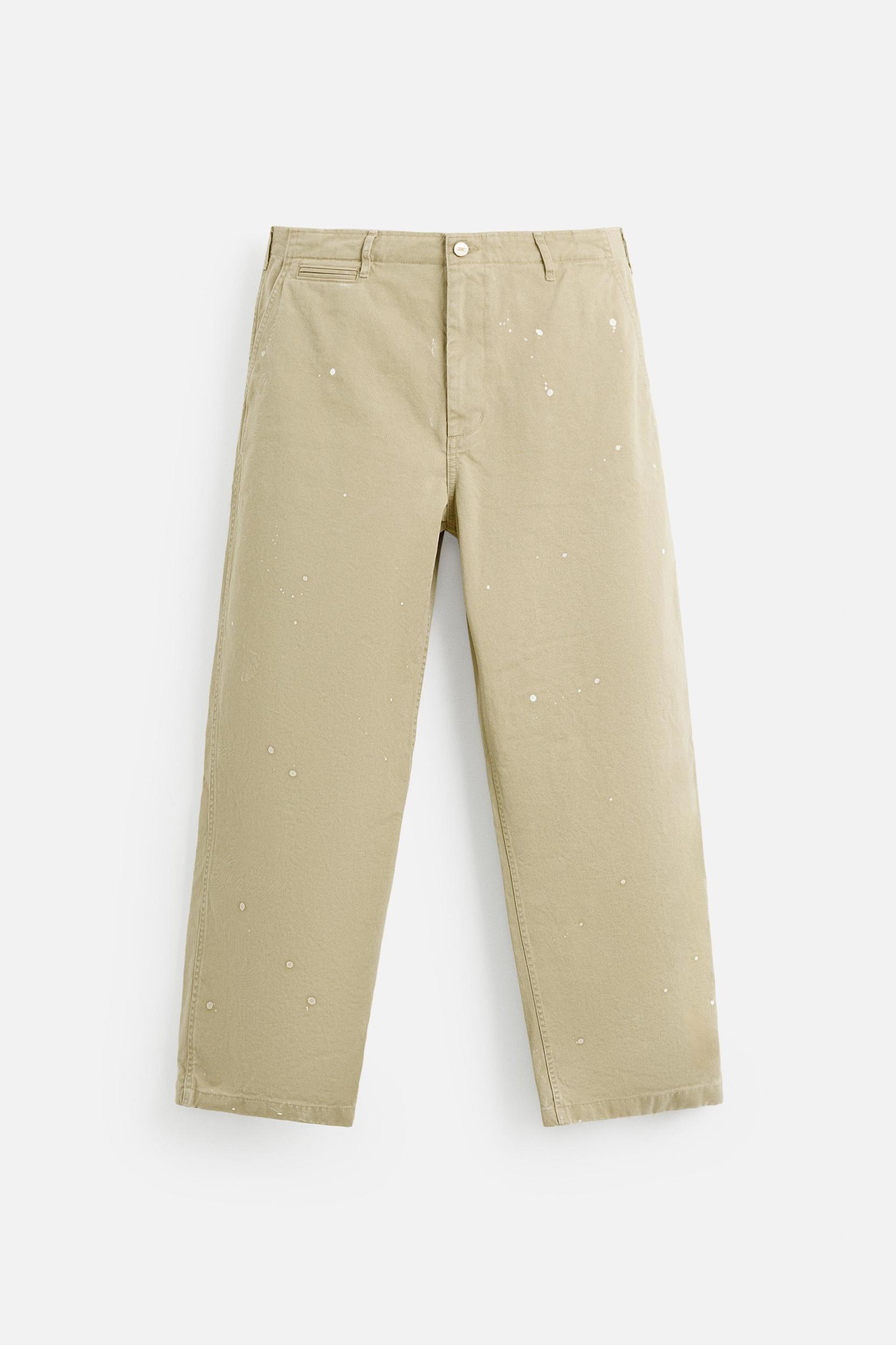 PAINT SPLATTER CHINO PANTS Product Image