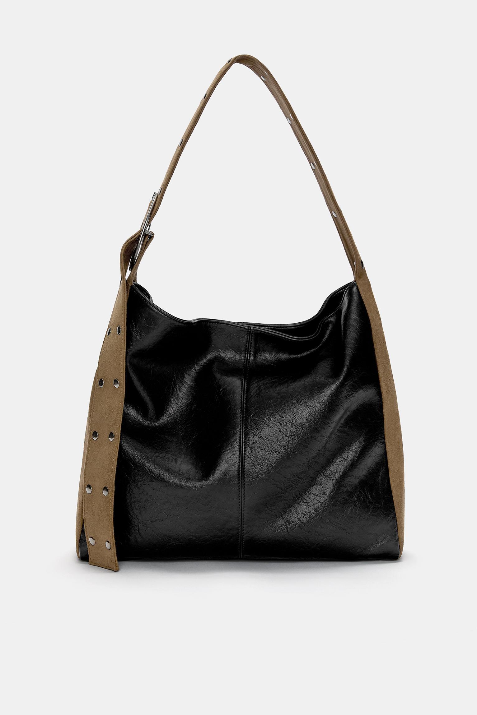 Contrast shopper bag Product Image