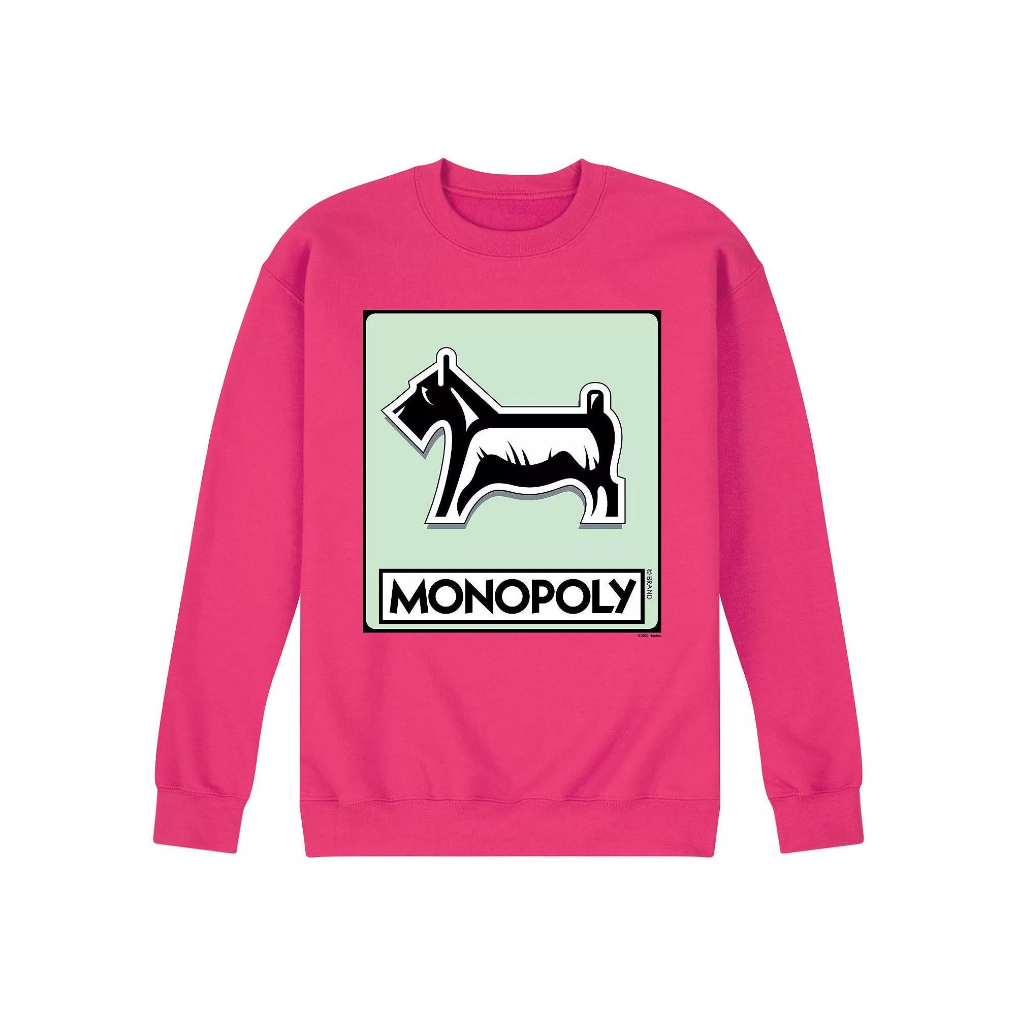 Mens Monopoly Dog Token Fleece Sweatshirt Product Image